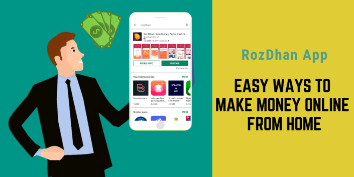 Make Money Online with an Android App Rozdhan App