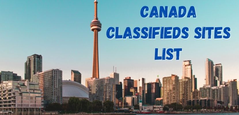 Top High DA Canada Classified Sites List 2022 (latest updated)